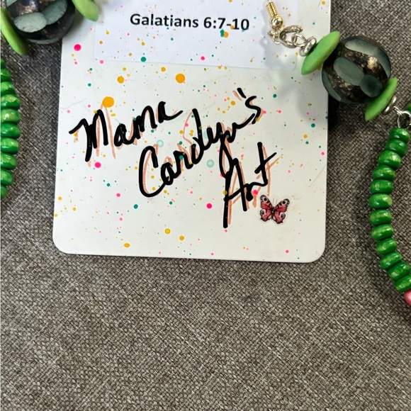 Mama Carolyn’s Art Hoop Earrings | NEW - Picture 3 of 4